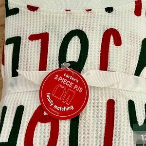 Carter's Holiday Pajama Set Kids Size 12